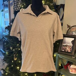 Club Room Light Tan Polo Shirt for Men